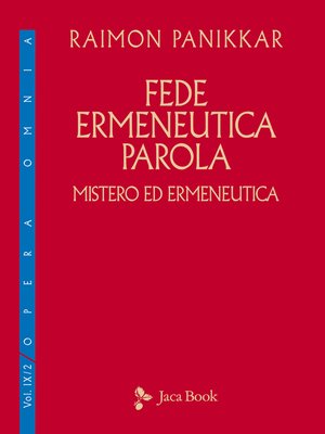 cover image of Fede, ermeneutica, parola